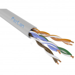 Паритет Кабель ParLan U/UTP Cat5e PVC 4х2х0,52 (бухта 305метров) для СКС и IP-сетей Паритет Кабель ParLan U/UTP Cat5e PVC 4х2х0,52 (бухта 305метров) для СКС и IP-сетей